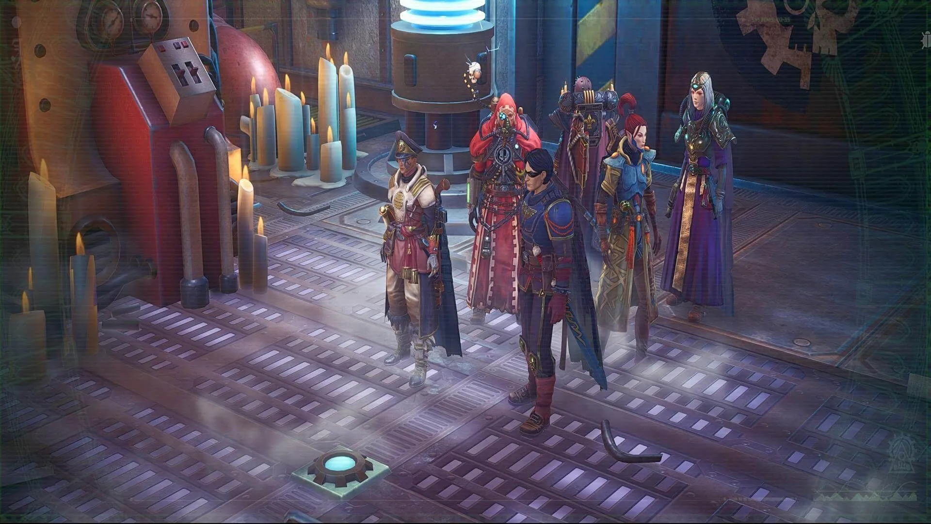 Rogue Trader: hình nền minh họa quyền lực độc đoán, ban lãnh đạo và hậu quả chính trị