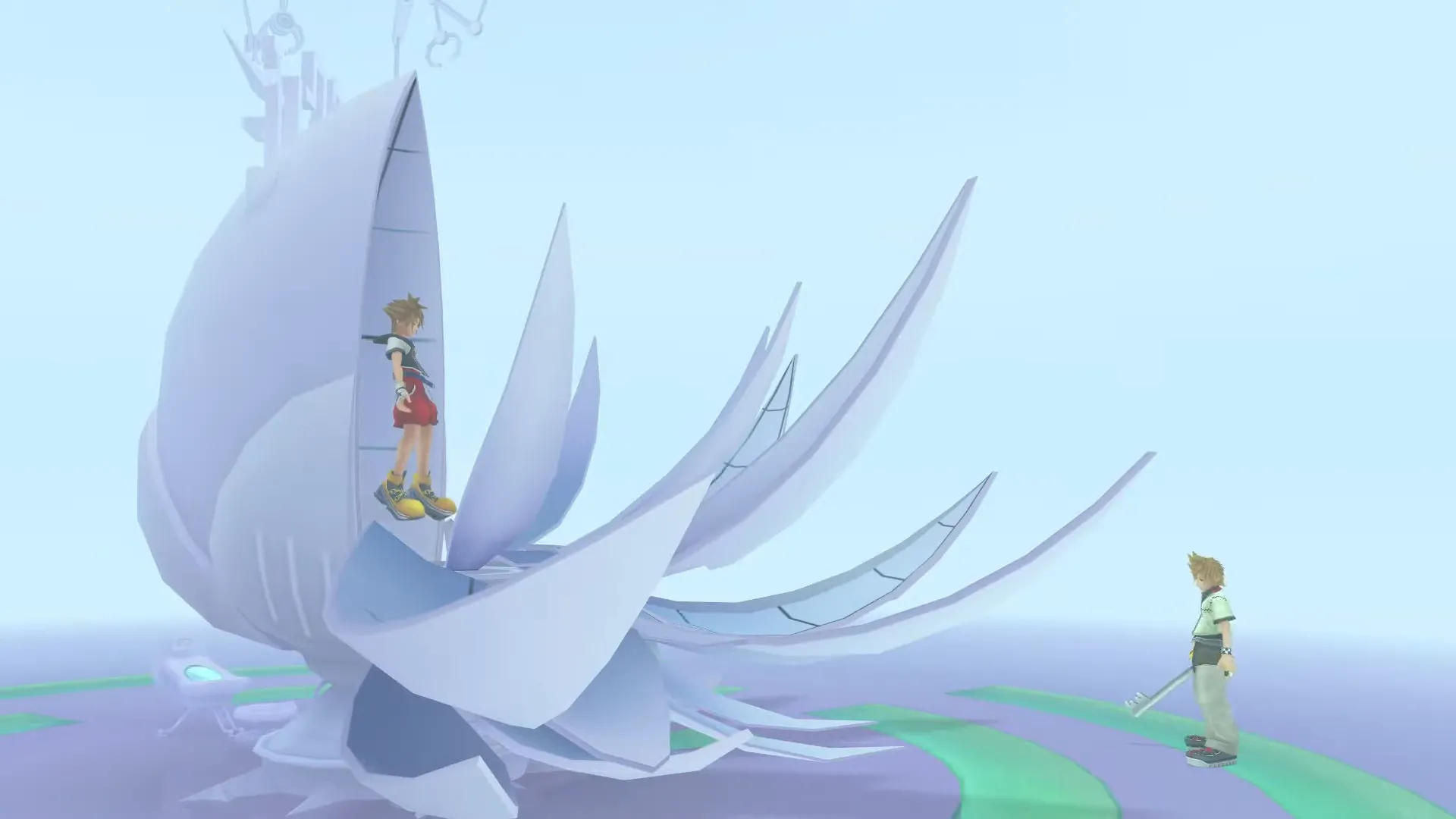 Roxas và Sora trong Kingdom Hearts II, mối liên hệ làm dấy lên nhiều giả thuyết fan