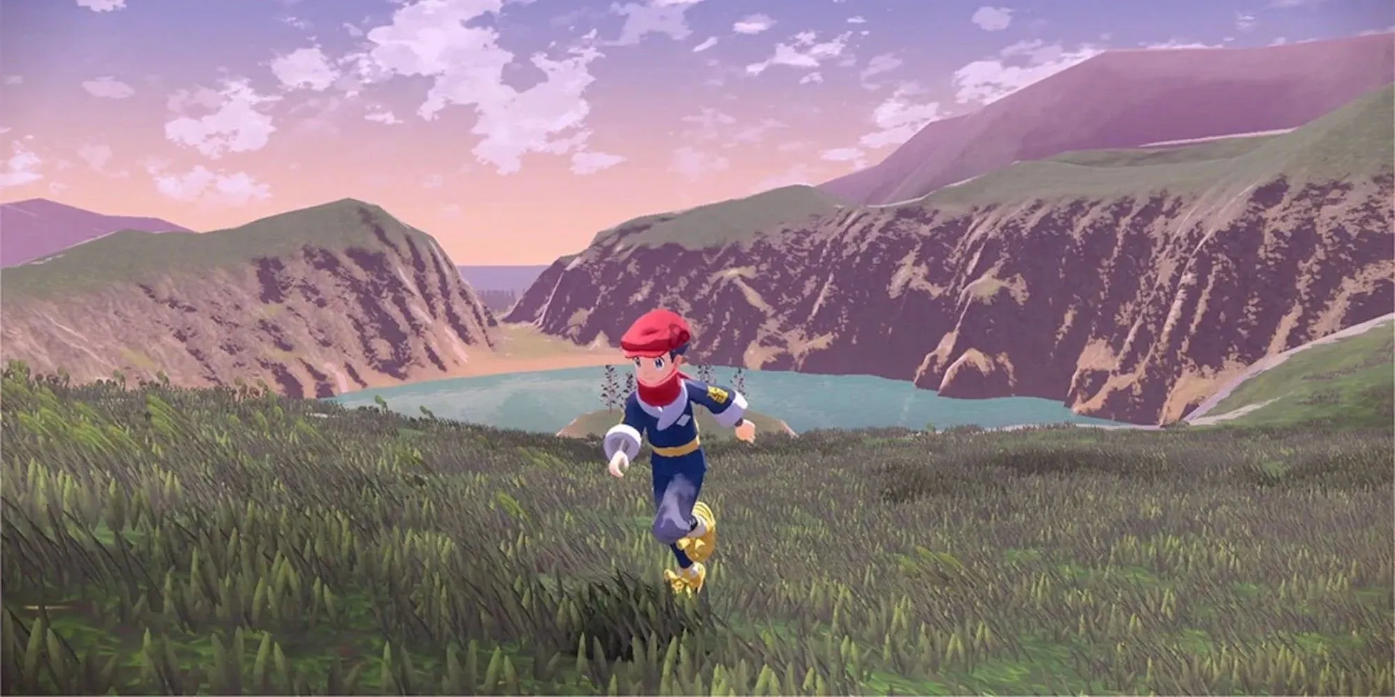 Running in Pokemon Legends Arceus