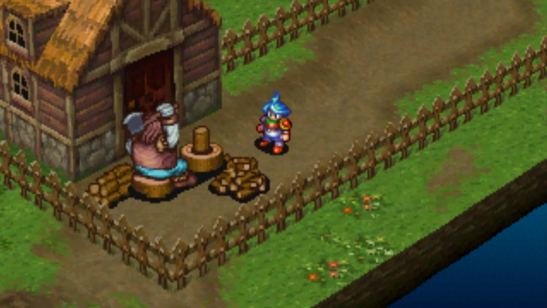 Ryu trong Breath of Fire III — phát triển nội tâm qua cử chỉ và hành động