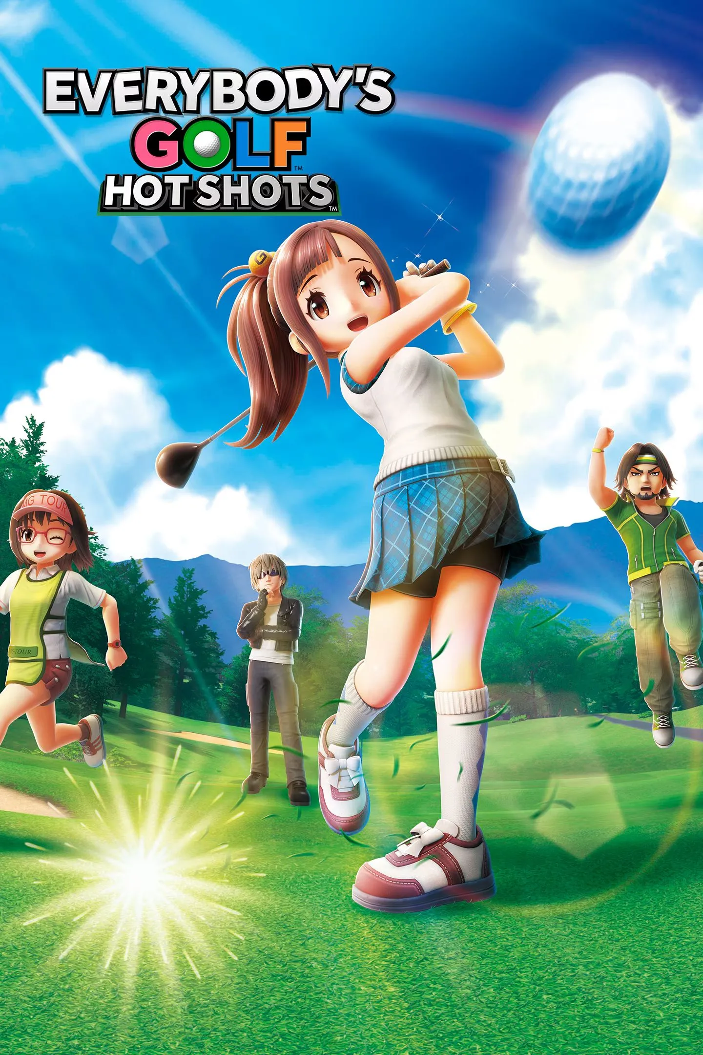 So sánh đồ họa và bố cục sân giữa Everybody's Golf 2017 và Hot Shots 2025