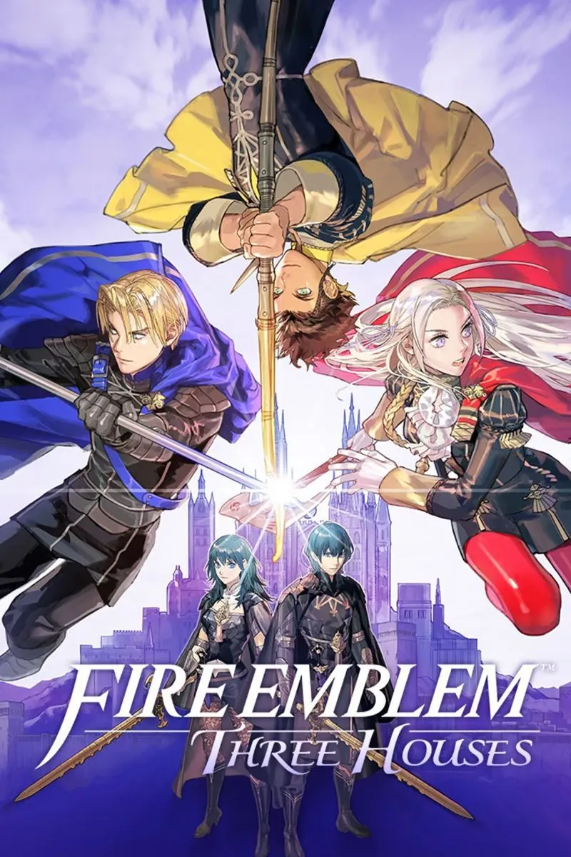 Sothis trưởng thành trên ngai vàng, gợi liên tưởng trực tiếp tới Fire Emblem: Three Houses