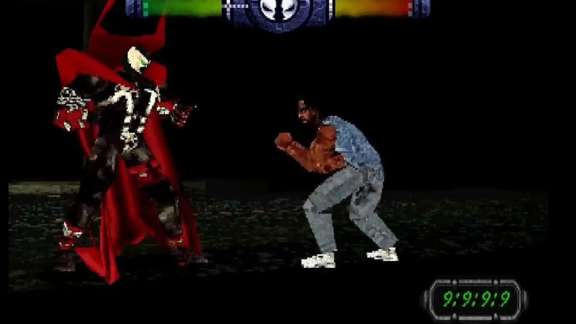 Spawn: The Eternal trên PS1 — visual yếu và gameplay thiếu chiều sâu