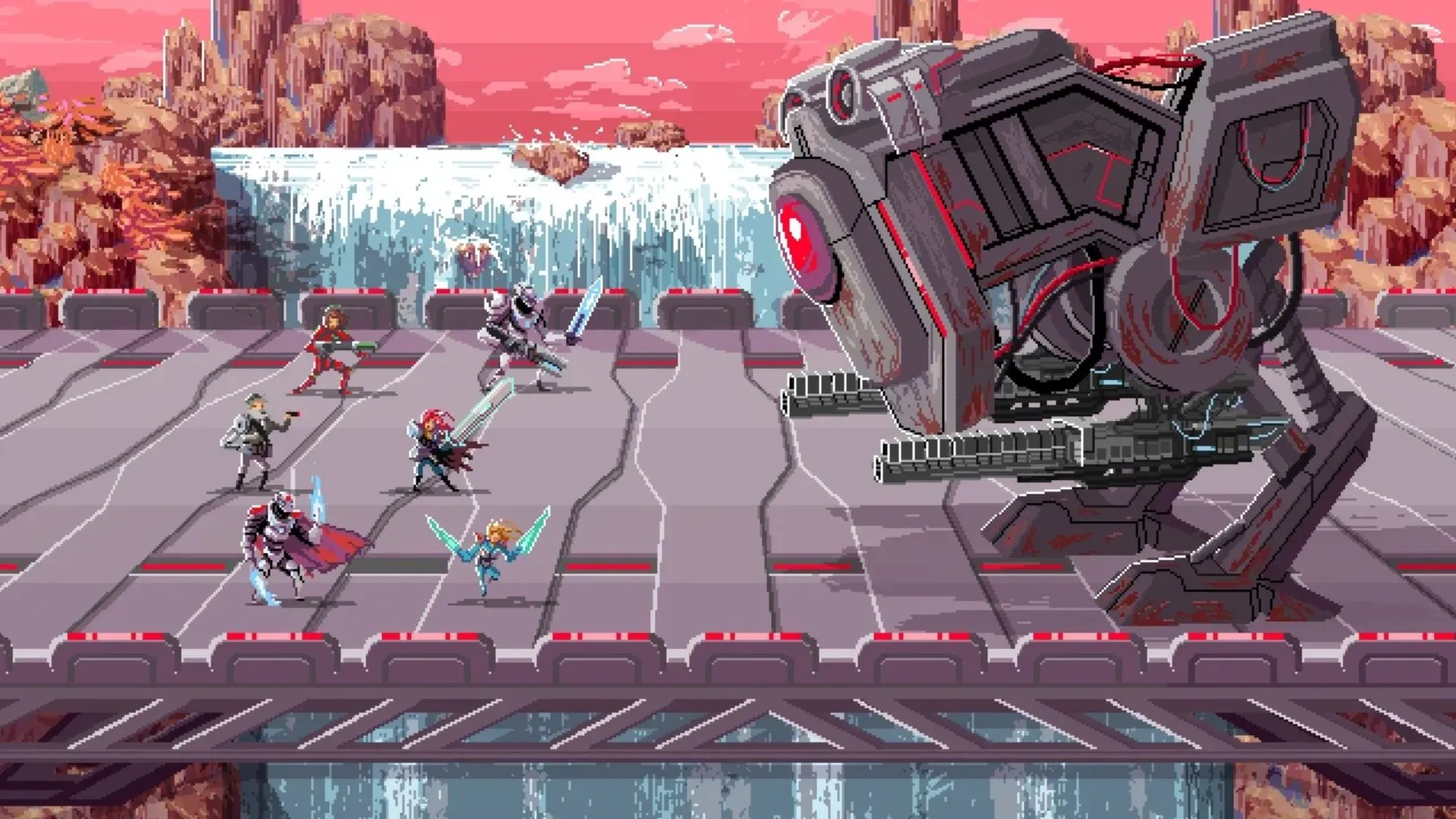 Star Renegades: pixel-art và mech đối đầu trong roguelike chiến thuật mang tính chu kỳ