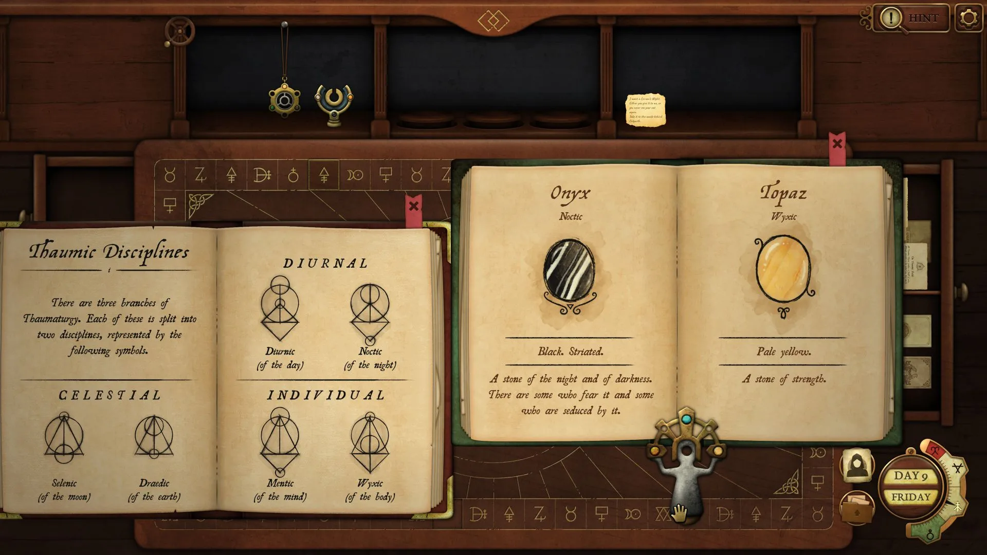 Symbols và Gemstones — minh họa cho đối tượng tham chiếu trong sách hướng dẫn