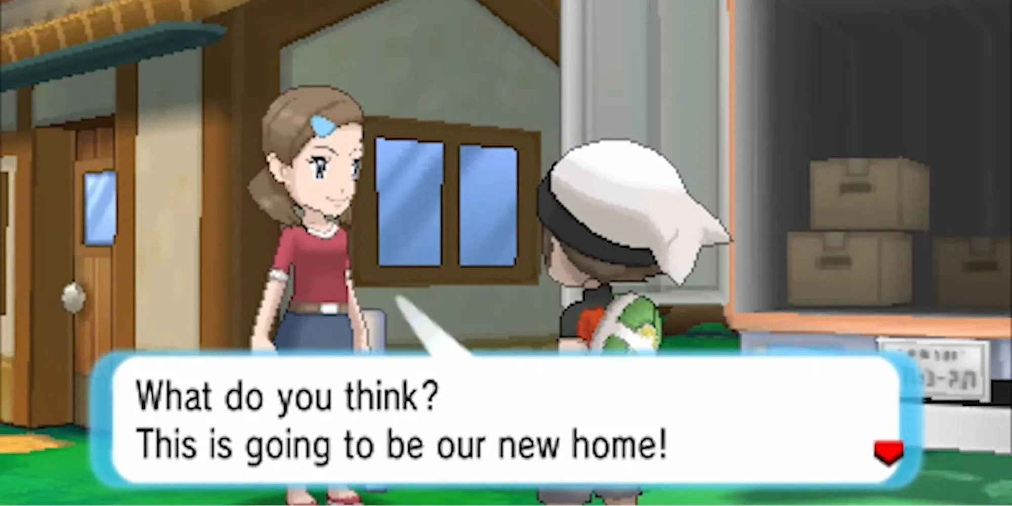 Talking to Your Mom in Pokemon Alpha Sapphire