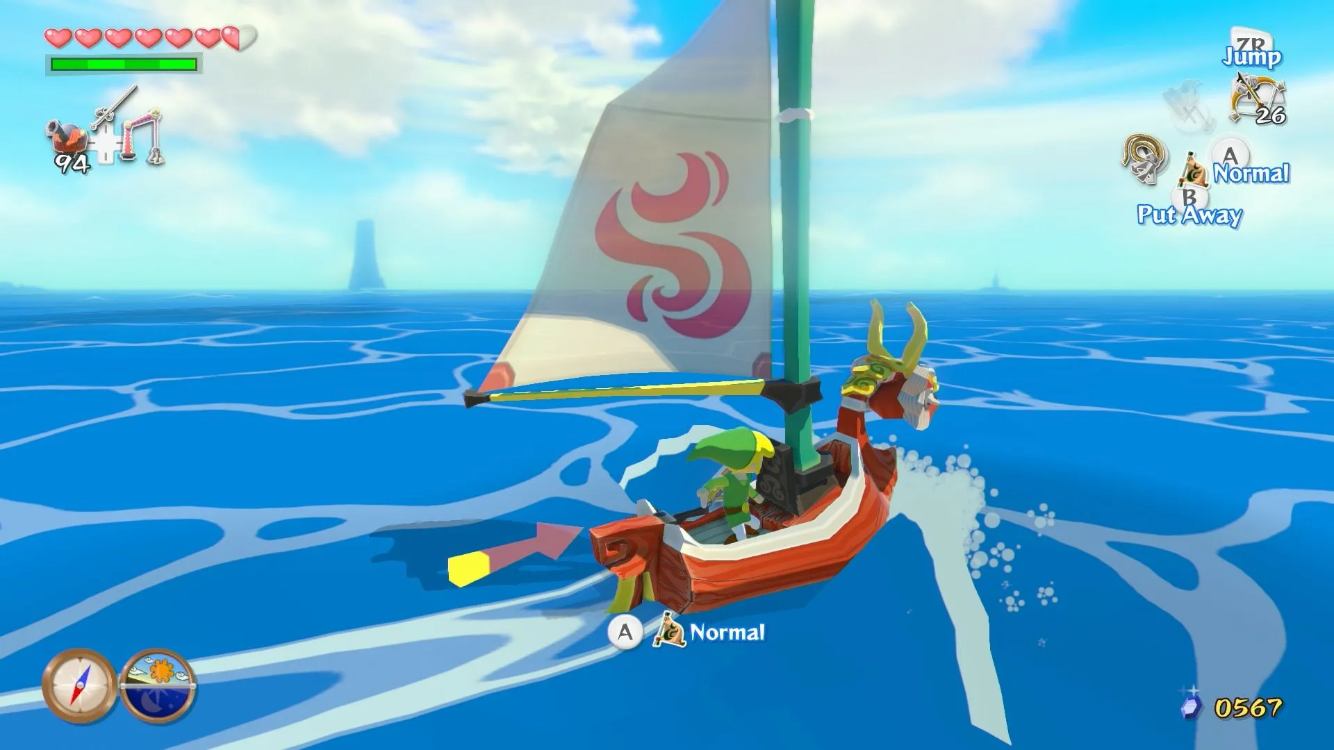 The Wind Waker trên GameCube