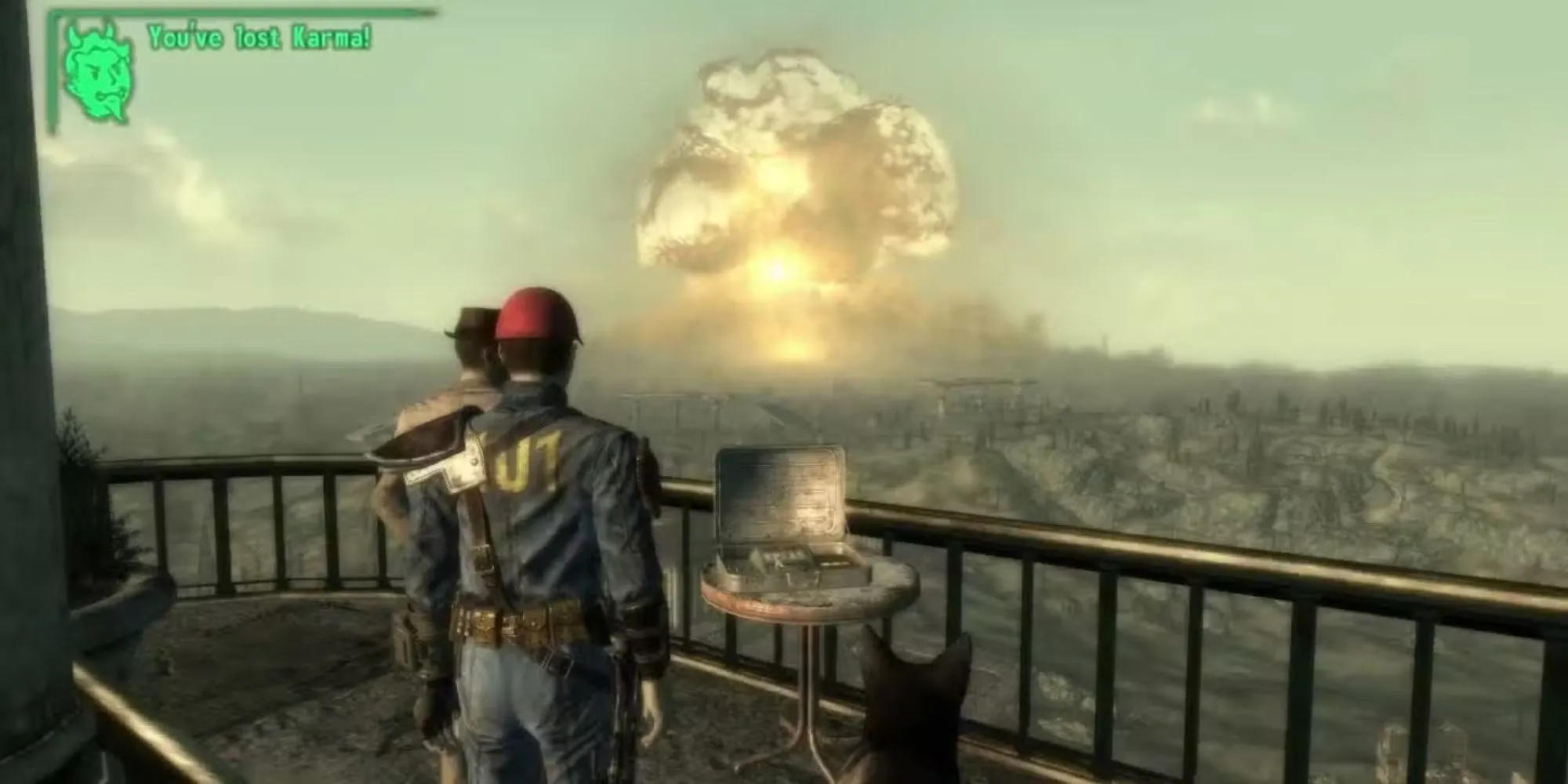 Thị trấn Megaton trước và sau trong Fallout 3 - một quyết định thay đổi bản đồ chơi
