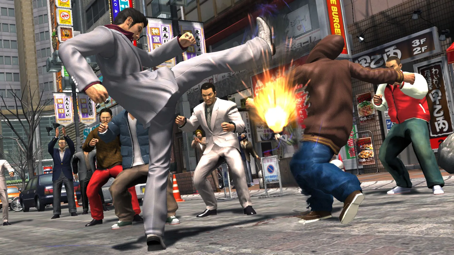 Thông tin rò rỉ Yakuza Kiwami 3 trên trang RGG, cho thấy ba mục trong danh sách Kiwami