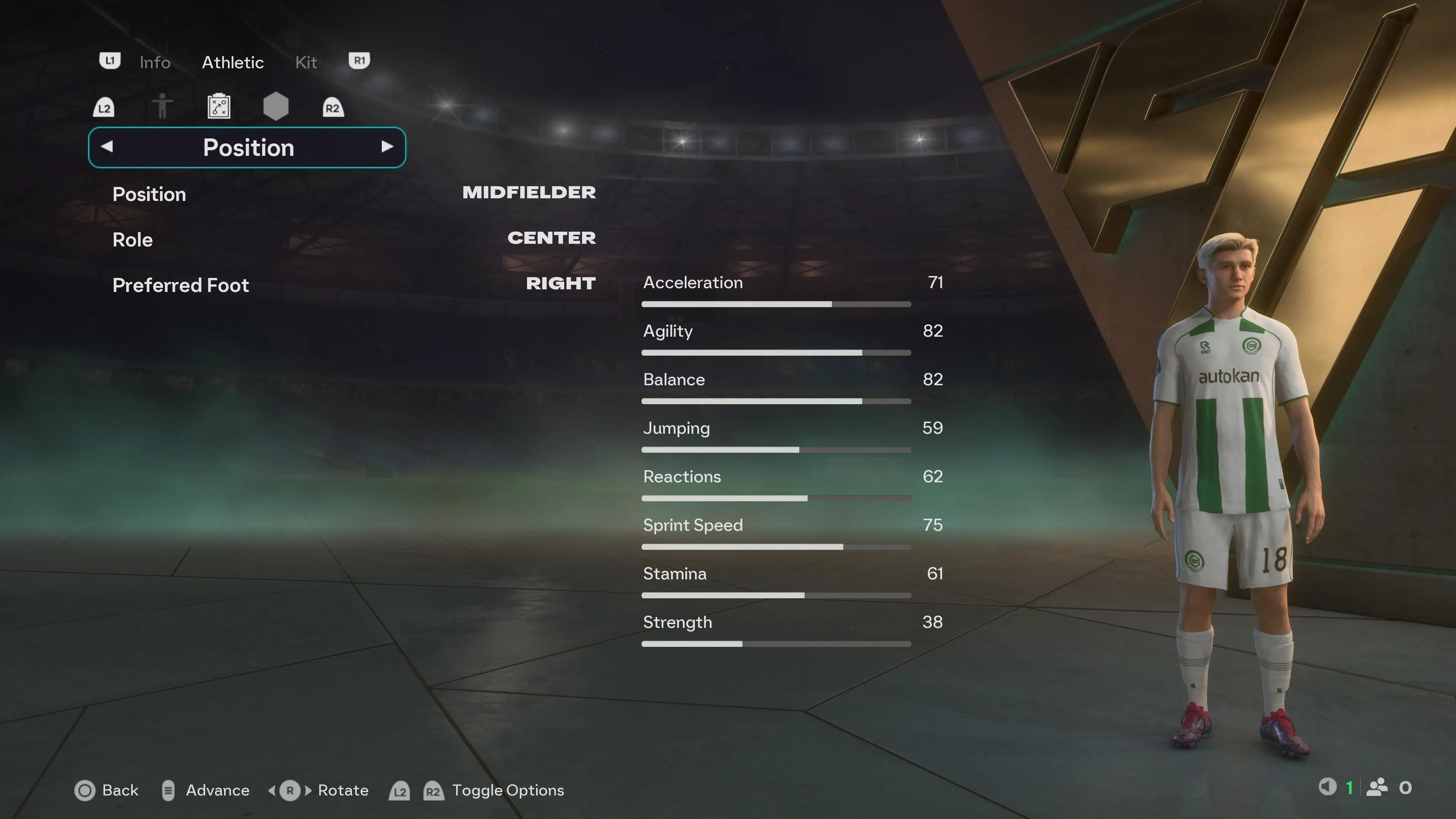 Tygo Land - tiền vệ kiến thiết kỹ thuật cho Career Mode FC26