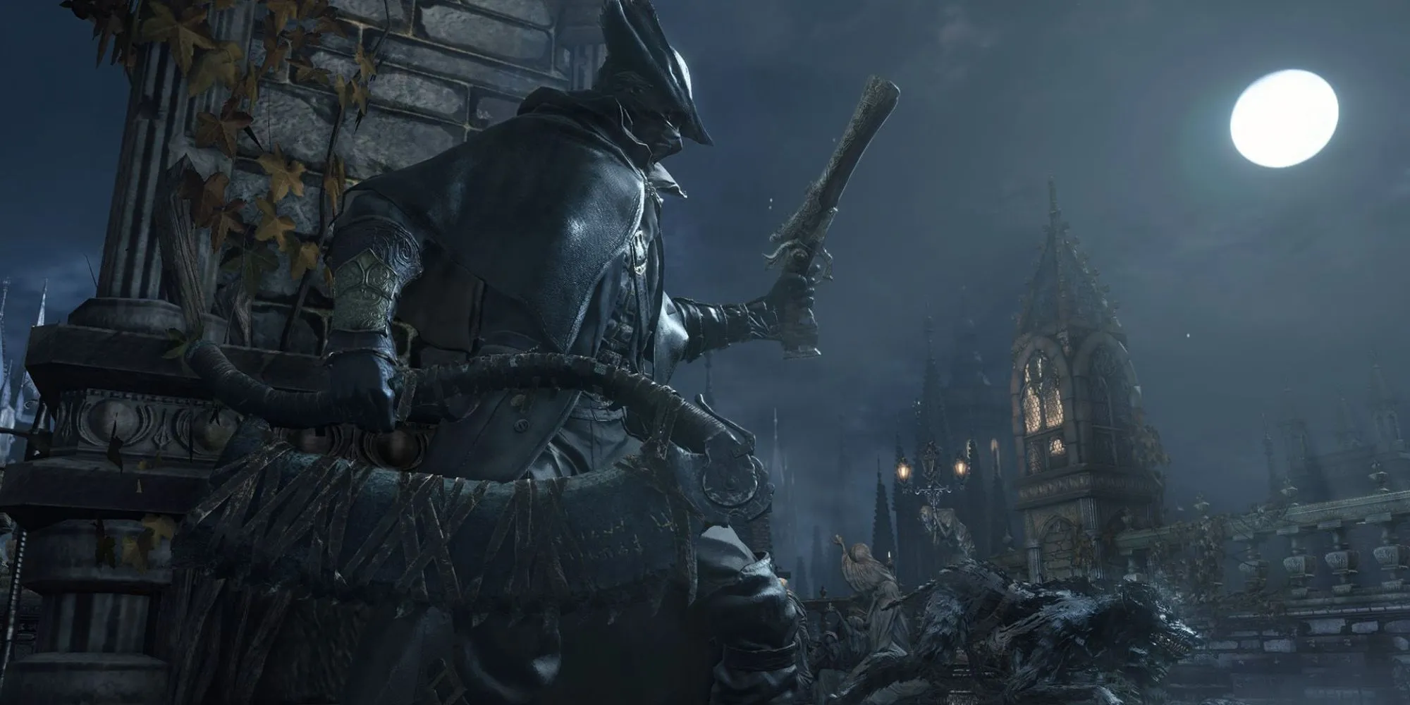 Vũ khí cưa (Saw Cleaver) biểu tượng của Bloodborne, đại diện cho phong cách chiến đấu nhanh và hiểm hóc