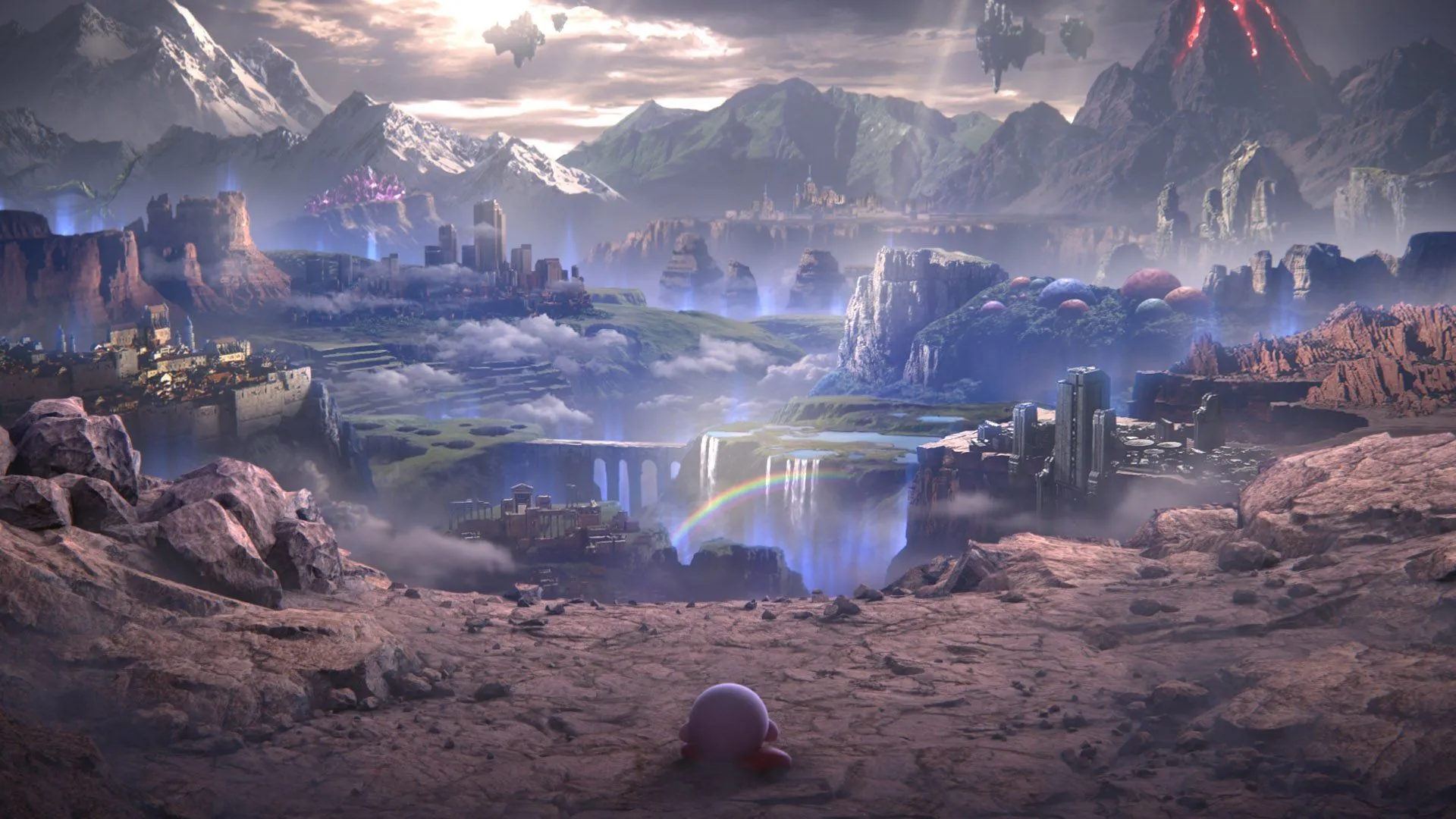 World of Light trong Super Smash Bros. Ultimate, bản đồ campaign trừu tượng