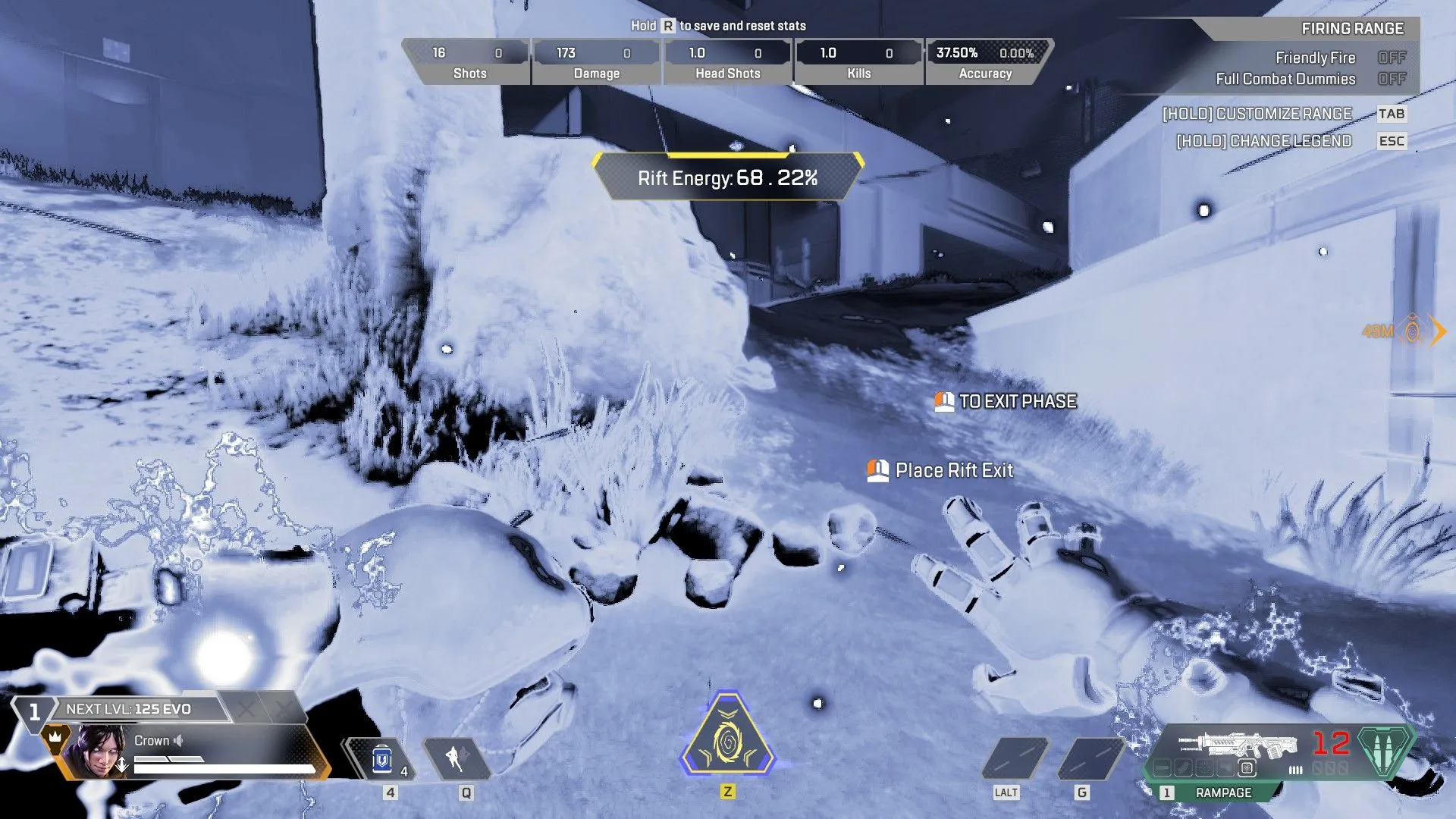 Wraith đặt Dimensional Rift để mở đường chạy và chiến thuật bất ngờ