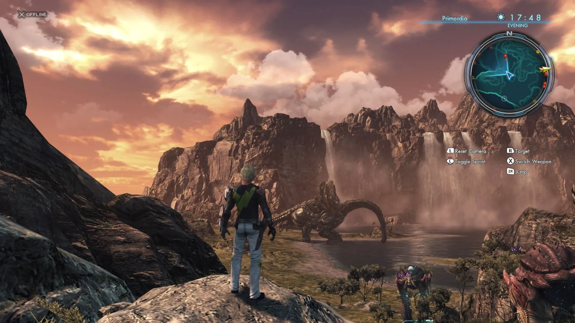 Xenoblade Chronicles X thể hiện các đảo treo và lục địa nhiều tầng trên Mira