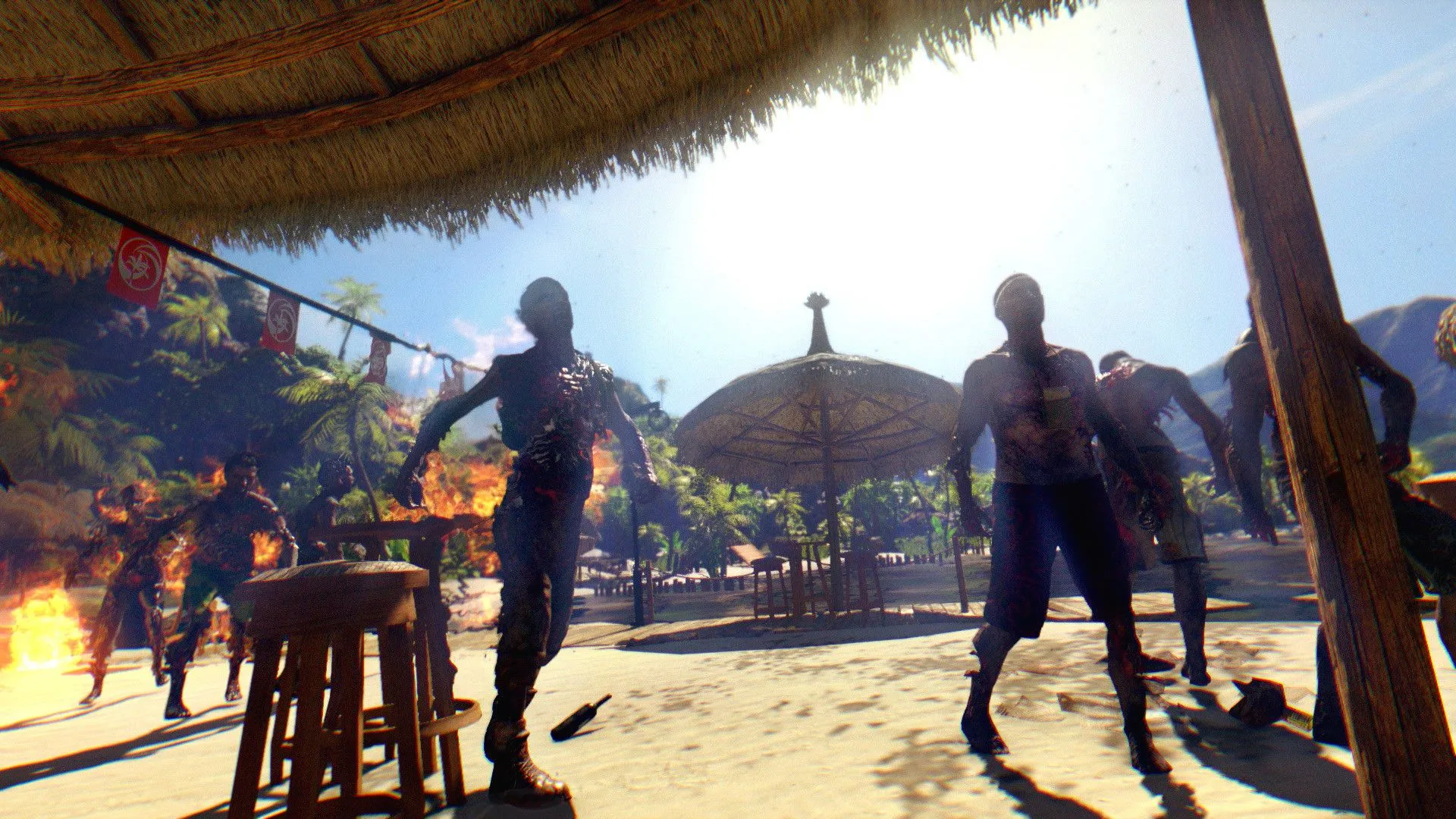 Zombie và các cá thể bị nhiễm trong Dead Island — nguy hiểm ngay từ giai đoạn nhiễm